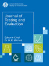 JOURNAL OF TESTING AND EVALUATION雜志封面